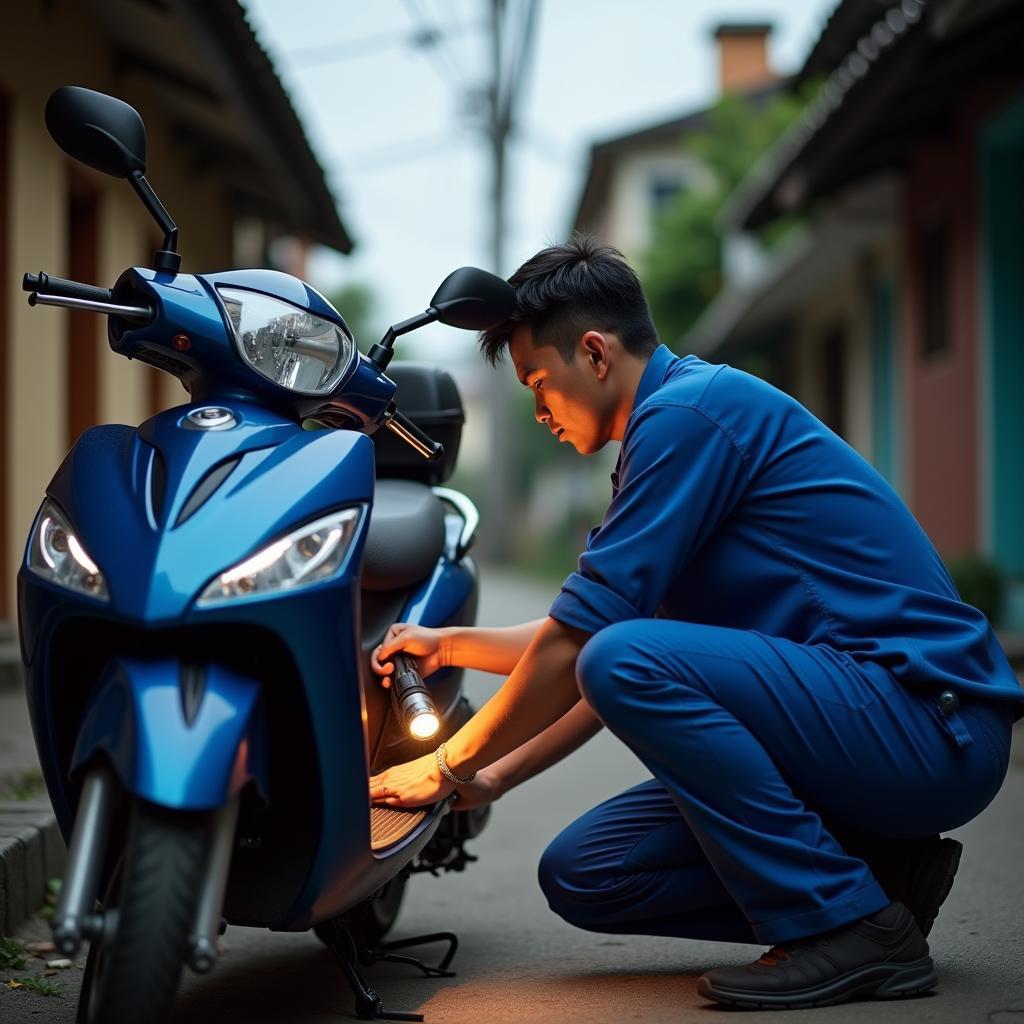 Kiem tra xe may tai nha quan Binh Thanh, tho gioi, nhanh chong