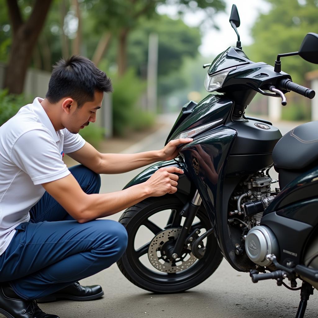 Sửa xe máy bị hụt ga tại nhà Quận Phú Nhuận nhanh chóng giá rẻ